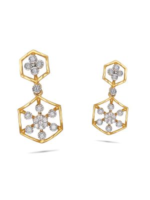 Enchanting Diamond Earring