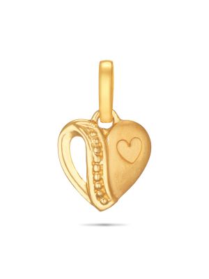 Kids Heart Gold Pendant