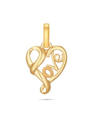 Heart Kids Gold Pendant