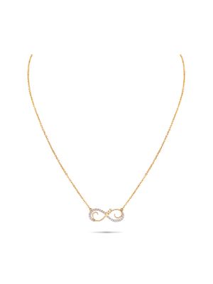 Kids Diamond Pendant With Chain