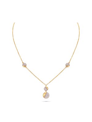 Kids Diamond Pendant With Chain