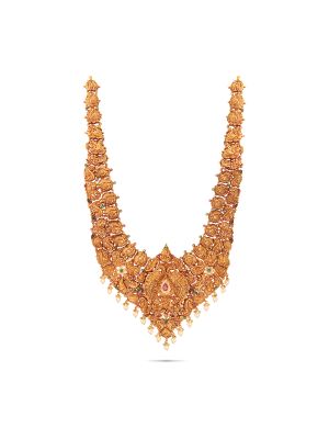 916 Hallmark Jewellery Golden Pure Gold Necklace, Weight: 32 Grams at Rs  139000/gram in Bengaluru