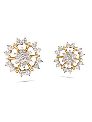 Elegant and Trendy Diamond Earring