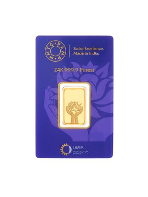 Lotus 24K (999.9) 10 Gms Gold  Bar