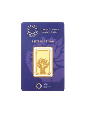 Lotus 24K (999.9) 20 Gms Gold  Bar