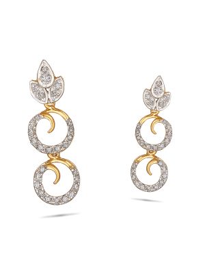 Elegant and Trendy Diamond Earring