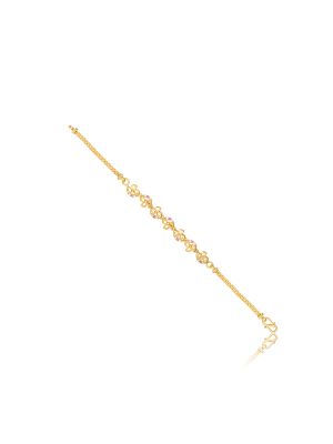 Buy LIFETIME JEWELRY Filigree Bracelet for Women and Men 24k Real Gold  Plated Charm, 8 inch, Gold plated, no gemstone at Amazon.in