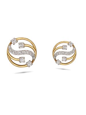 Trendy Diamond Earring