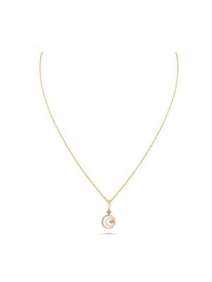 New Trendy Diamond Pendant With Chain