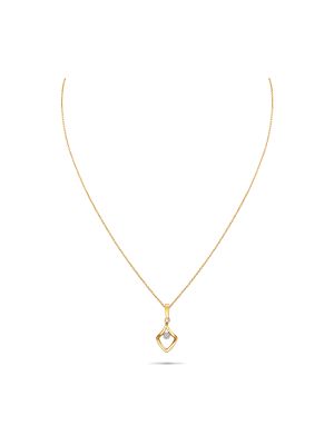 New Stylish Diamond Pendant With Chain