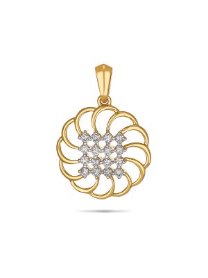Stunning Floral Diamond Pendant