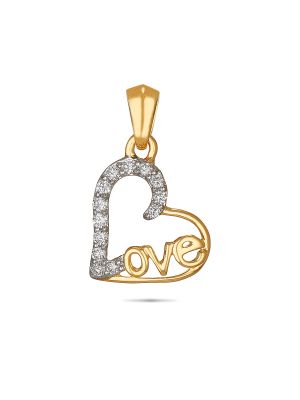 Heart Design Diamond Pendant