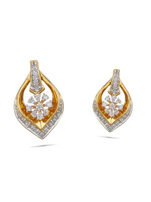 Enticing Trendy Diamond Earring