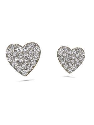 Heart Diamond Earring