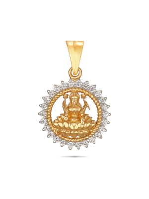 Lakshmi Diamond Pendant
