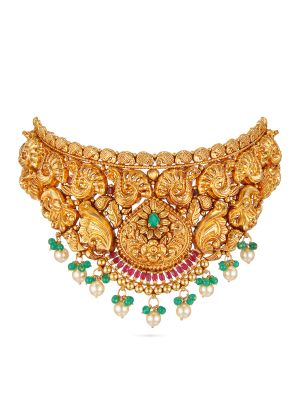 Mesmerising Temple Choker Necklace