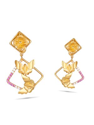 Butterfly Gold Earrings