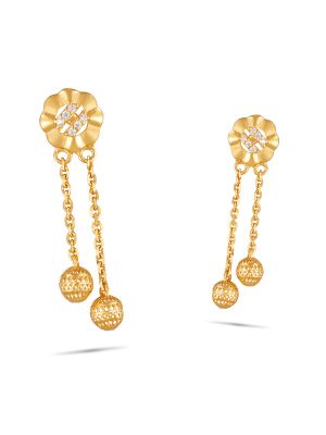 Charming Classy Gold drop Earrings