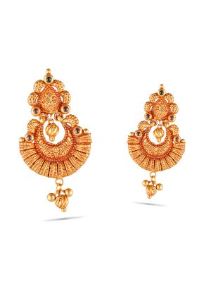 Buy Gold Earrings for Women Online Thangamayil Jewellery
