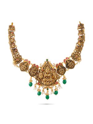 Fancy Antique Lakshmi Necklace