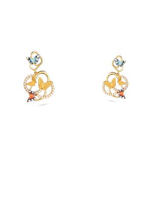 Blissful Butterfly Casting Drop Earring