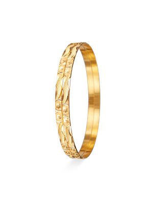 Plain Gold Bangles