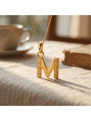 Mystical Aura Casting Gold Pendant