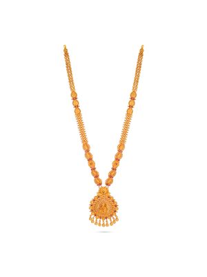 Florished Bridal Lakshmi Pendant Malai