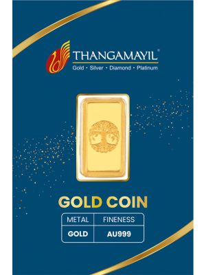 Augmont Banyan Tree 4 Grams Gold Bar (999 Purity)