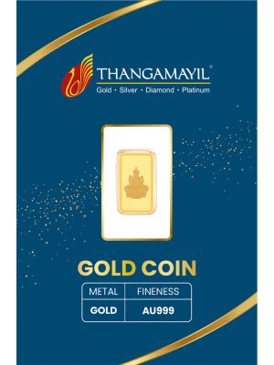 Augmont Lakshmi 1 Grams Gold Bar (999 Purity)
