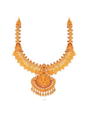Traditional Lakshmi Motif Necklace