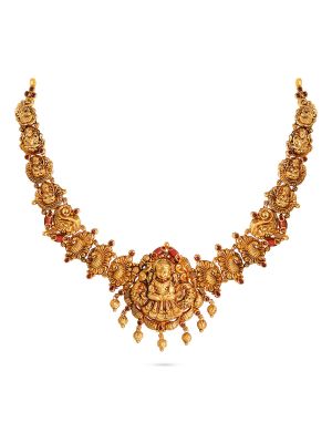 Antique Lakshmi Chained Necklace