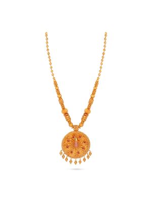 Fancy Mayil Pendant Necklace