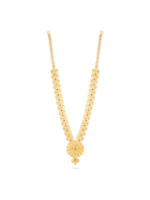 Elegant Mango Leaf Pendant Malai