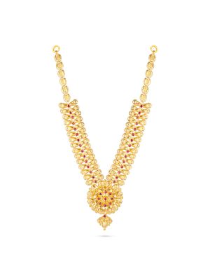 Bridal Blossom Motif Manga Necklace