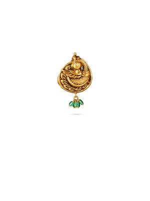 Antique Mayil Gold Drop Earring
