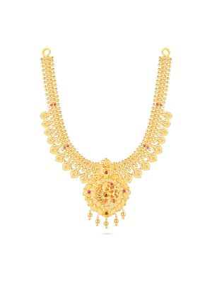 Traditional Leaf Manga Necklace