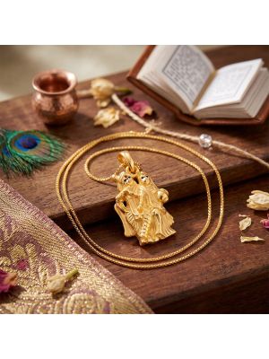 God Krishnan Casting Gold Dollar
