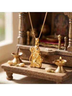 God Hanuman Casting Gold Dollar