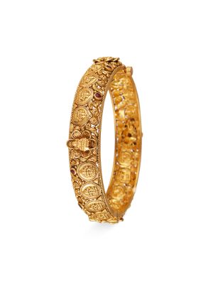 Antique Lakshmi Coin Layered Bangle