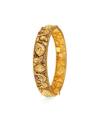 Antique Mayil Layered Bangle