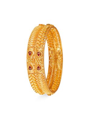 Fancy Leaf Balls Bangle