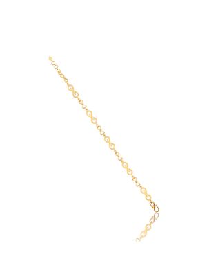 Infinity Textured Casting Bracelet