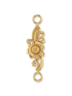 Gold Sunflower Mugappu for Thali Chain