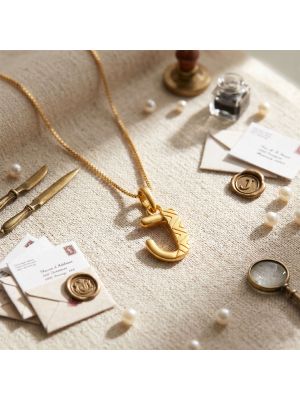 Jubilant Engroving Casting Gold Pendant