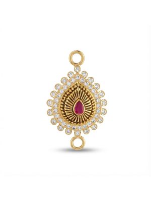 Bridal Teardrop Mugapu Pendant