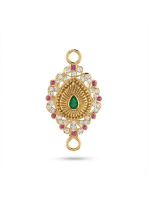 Bridal Teardrop Mugapu Pendant
