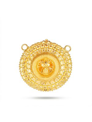 Traditional Lakshmi Gold Pendant