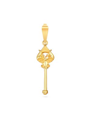 Om Murugan Vel Gold Pendant