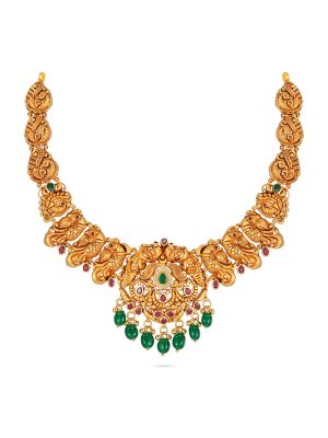 Royal Antique Peacock Necklace